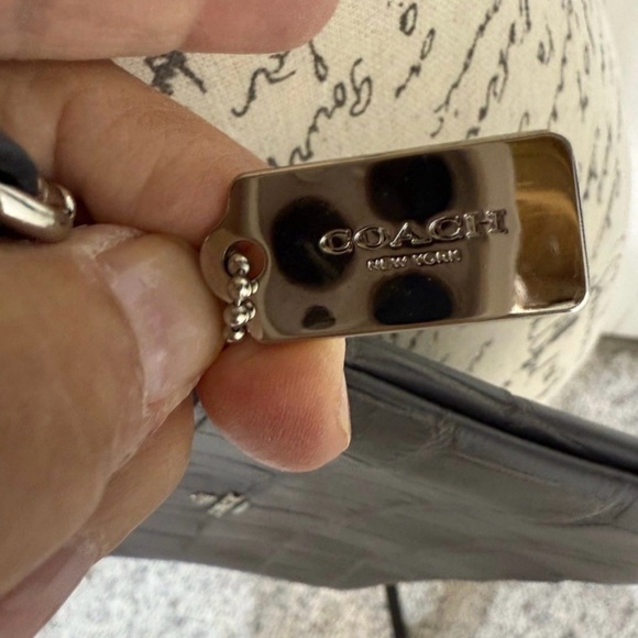 Dark Grey Coach Crossbody Bag - Picture 4 of 11